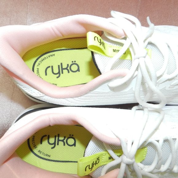 Ryka Myriad Athletic Running Shoe Lace Up Low Top Women's US Size 6.5 White - Picture 6 of 10